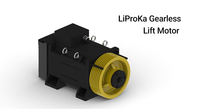 LiProKa Gearless Lift Motor