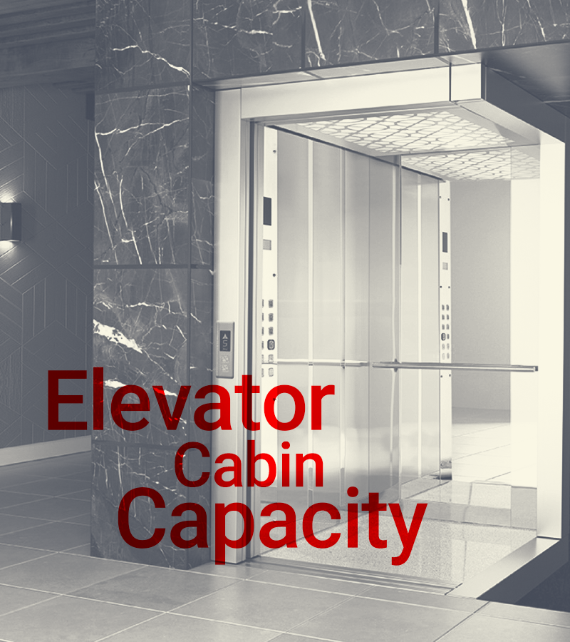 حداقل مساحت کابین-تعداد مسافران